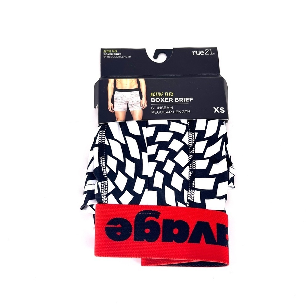 Rue21 Men's Active Flex Abstract Print Boxer Brief - Various sizes